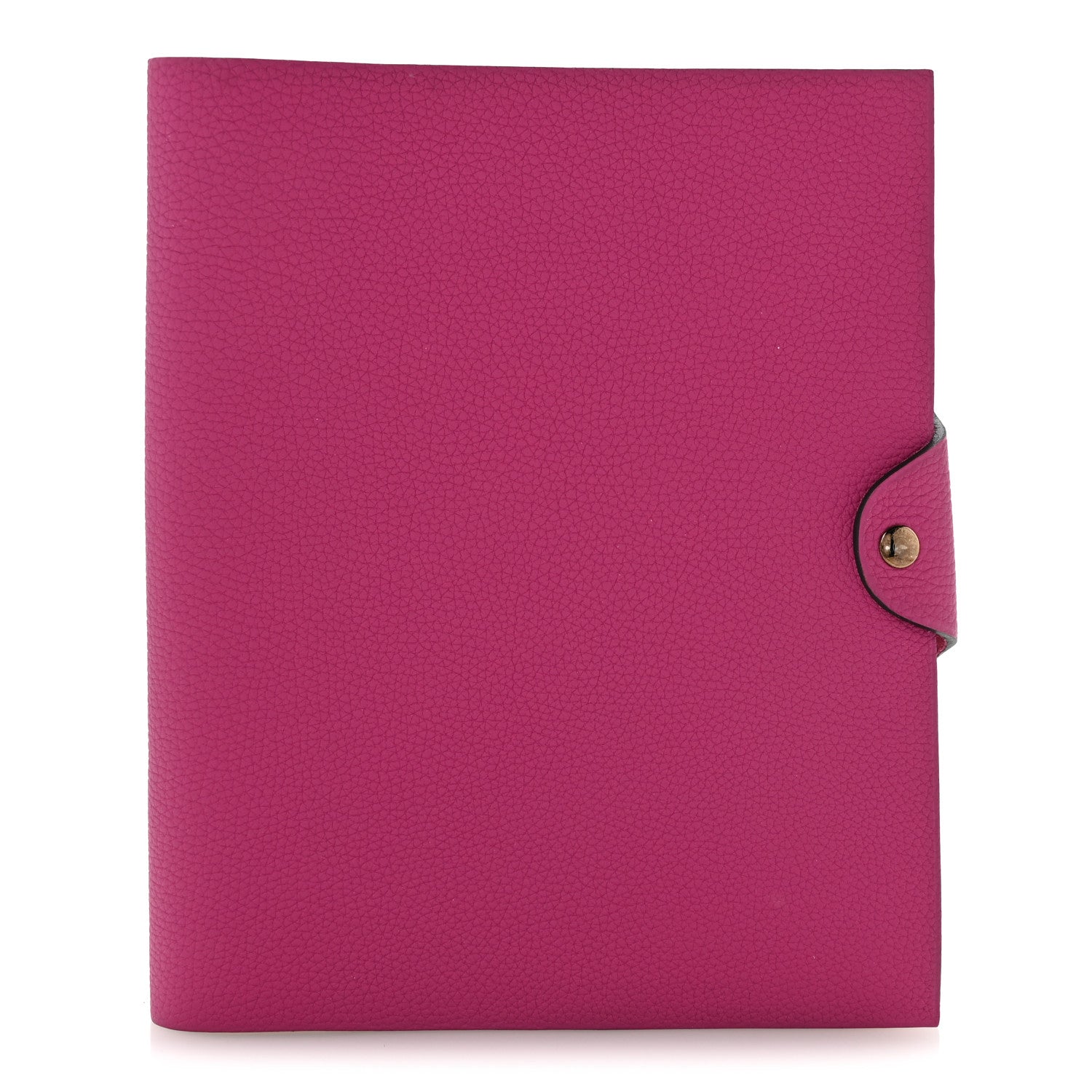 Hermes Togo Ulysse MM Notebook Cover Rose Pourpre 1 of 11