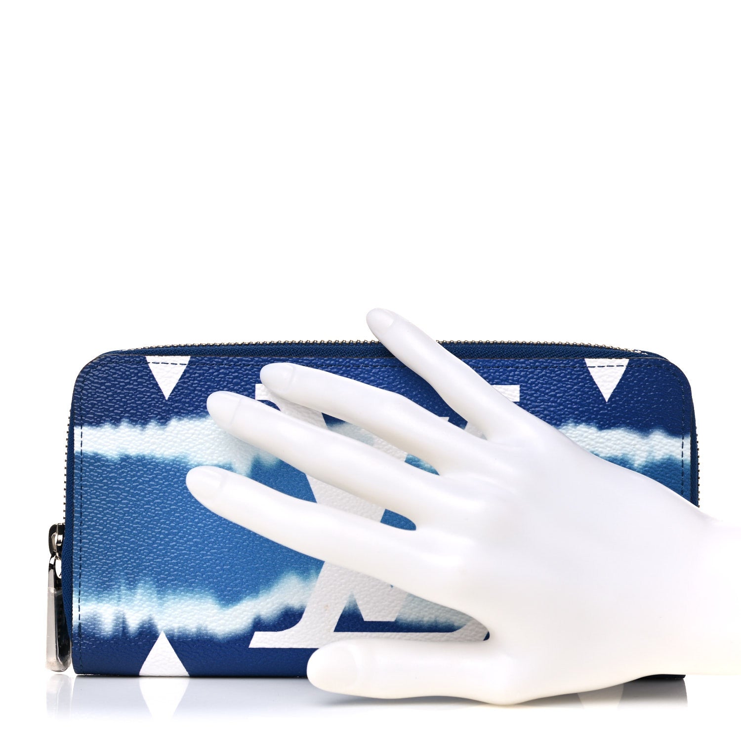 Louis Vuitton Monogram Escale Zippy Wallet Blue 2 of 7
