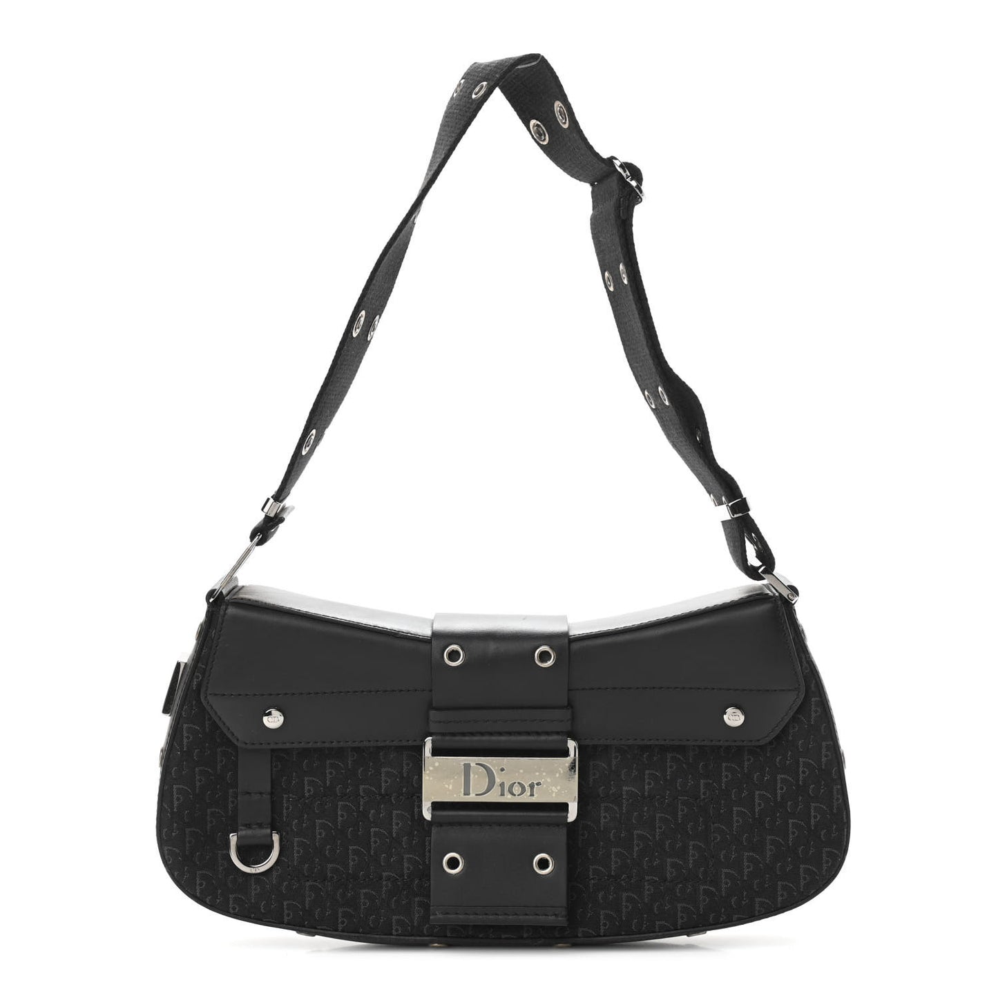 Monogram Street Chic Shoulder Bag Black