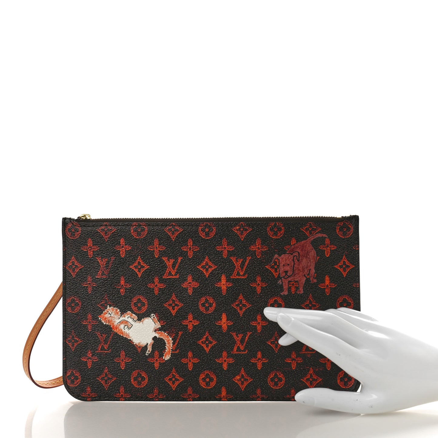 Catogram Neverfull MM GM Pochette Marron