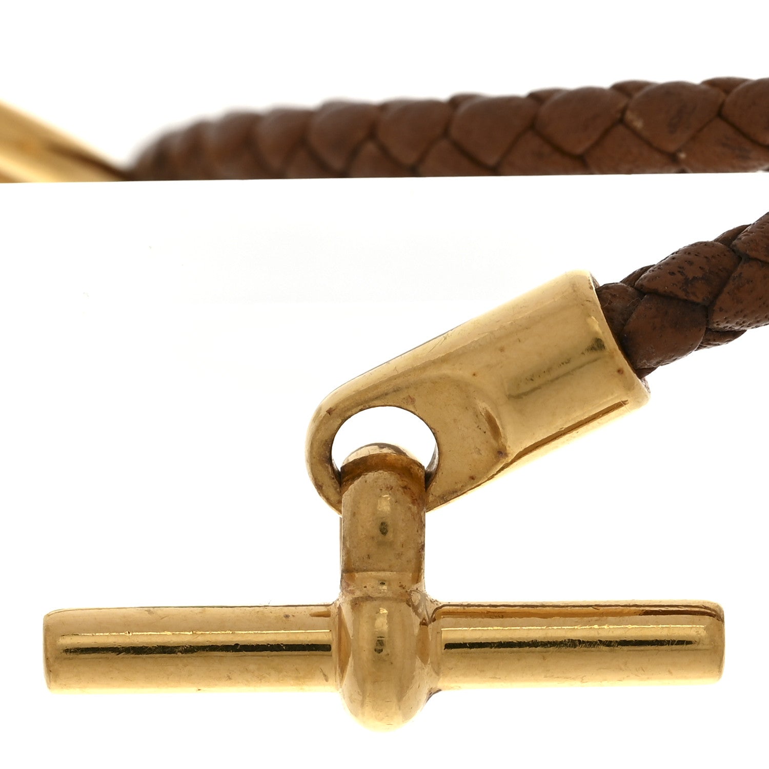 Hermes Swift Glenan Double Tour Bracelet T2 Gold 5 of 6