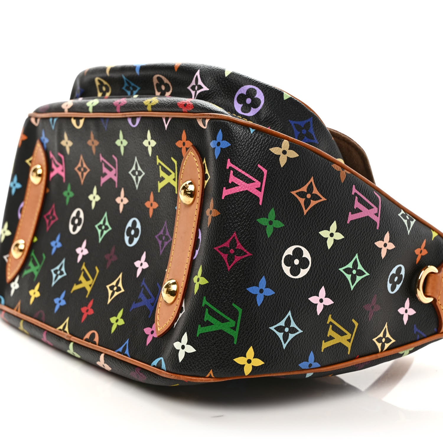 Louis Vuitton Monogram Multicolor Rita Black 8 of 10