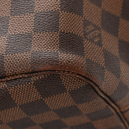 Louis Vuitton Damier Ebene Neo Neverfull MM Rose Ballerine 12 of 16