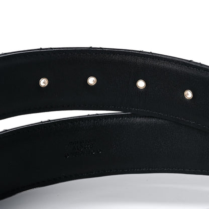 Chanel Lambskin Quilted CC Chain Belt 85 34 Black 8 of 9