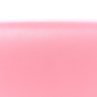 Mansur Gavriel Calfskin Flap Crossbody Bag Peony 7 of 10