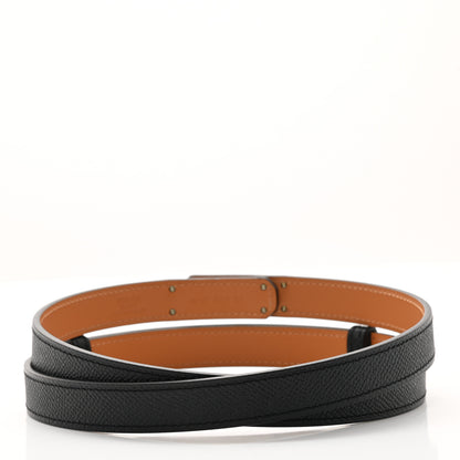 Hermes Epsom Kelly Belt Black 2 of 4