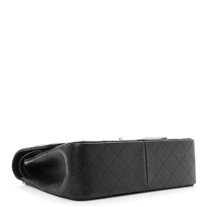 Chanel Caviar Quilted Jumbo Double Flap Black 4 of 12