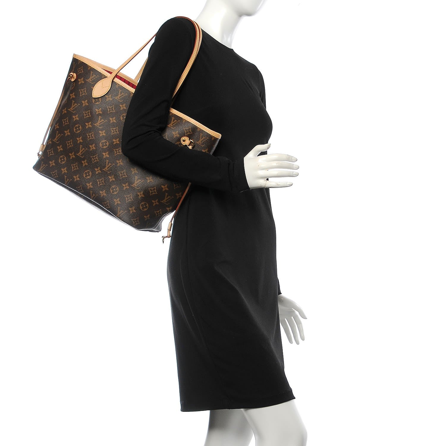 Louis Vuitton Monogram Neo Neverfull MM Pivoine 2 of 7