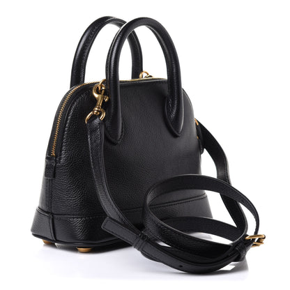 Balenciaga Grained Calfskin XXS Ville Top Handle Bag Black 3 of 11