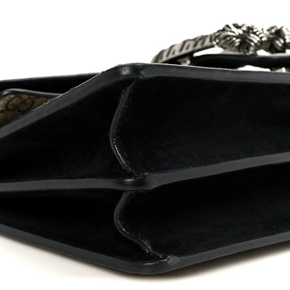 Gucci GG Supreme Monogram Small Dionysus Shoulder Bag Black 9 of 13