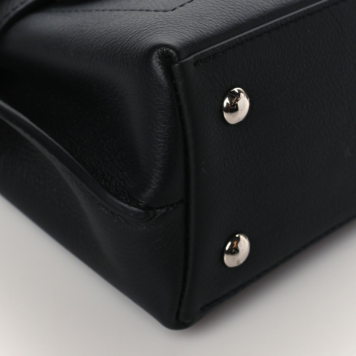 Calfskin Lockme Ever Mini Black