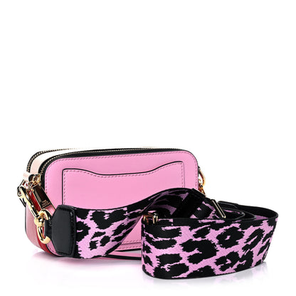 Marc Jacobs Saffiano Small Snapshot Camera Bag Pink Multicolor 3 of 13