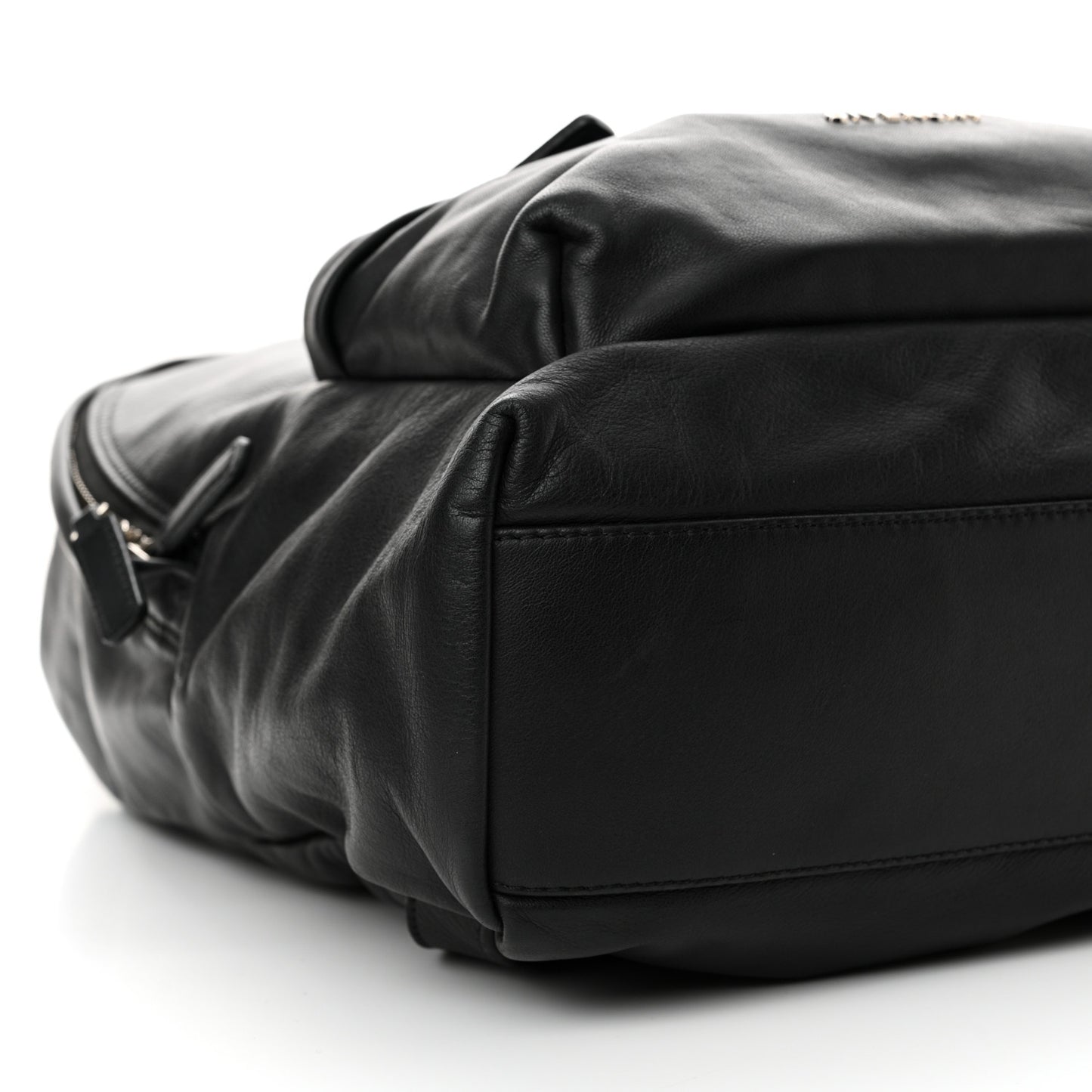 Smooth Calfskin Small Backpack Black