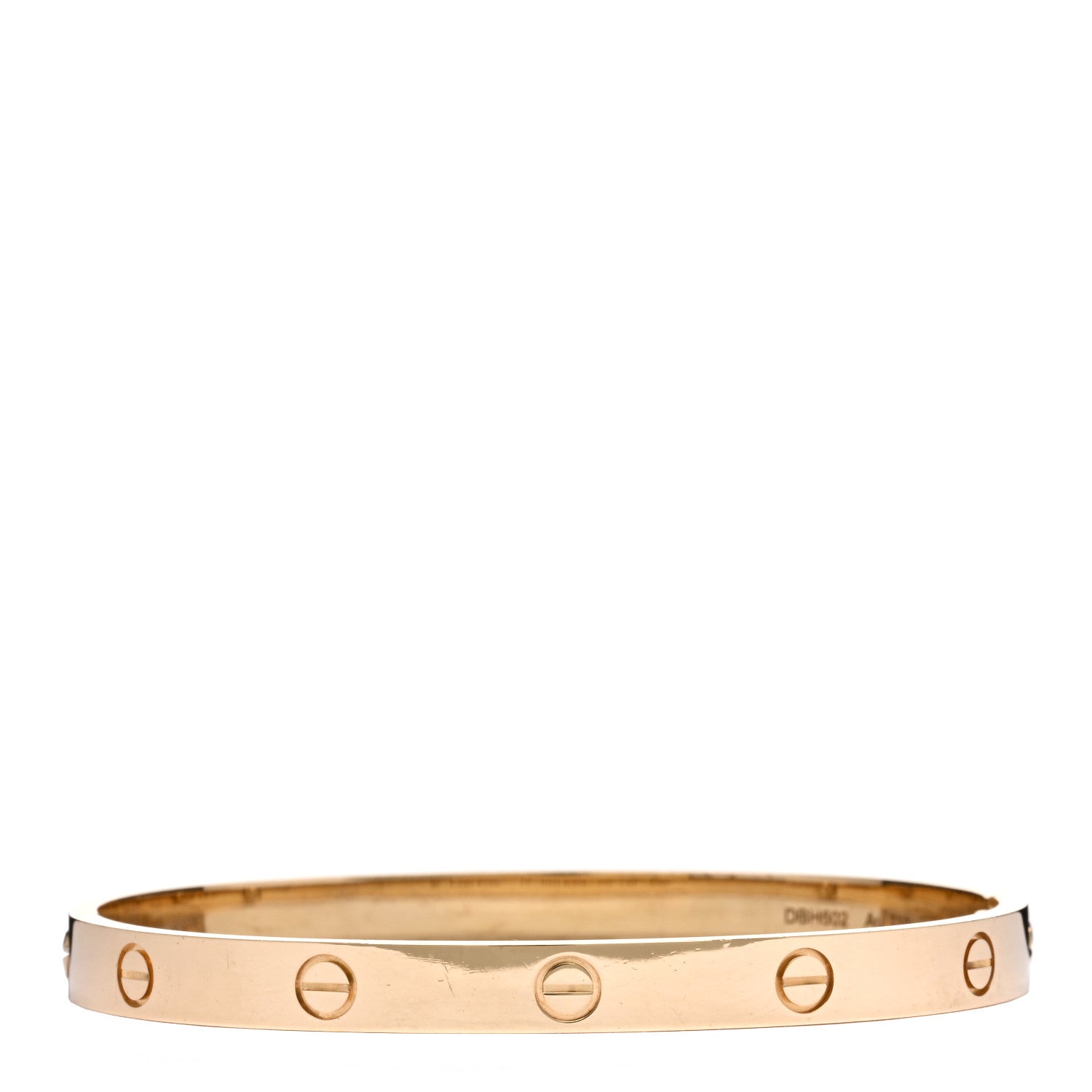 Cartier 18K Yellow Gold LOVE Bracelet 19 2 of 5