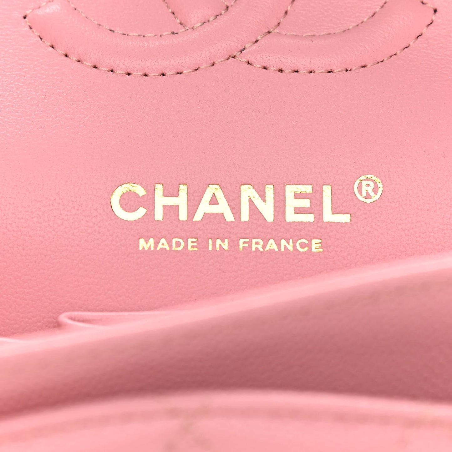 Caviar Quilted Small Double Flap Pink