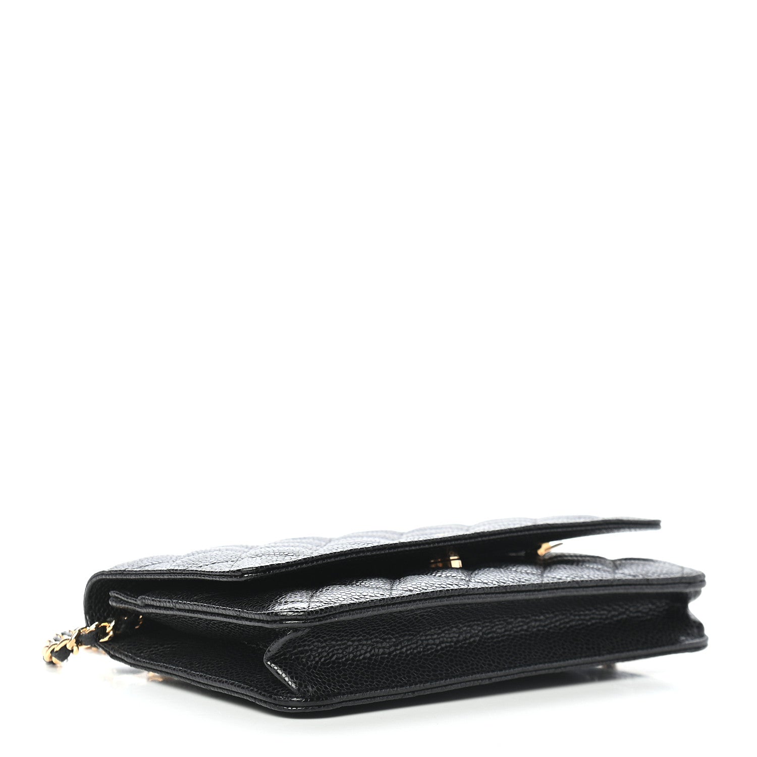 Chanel Caviar Quilted Wallet On Chain WOC Black 4 of 9