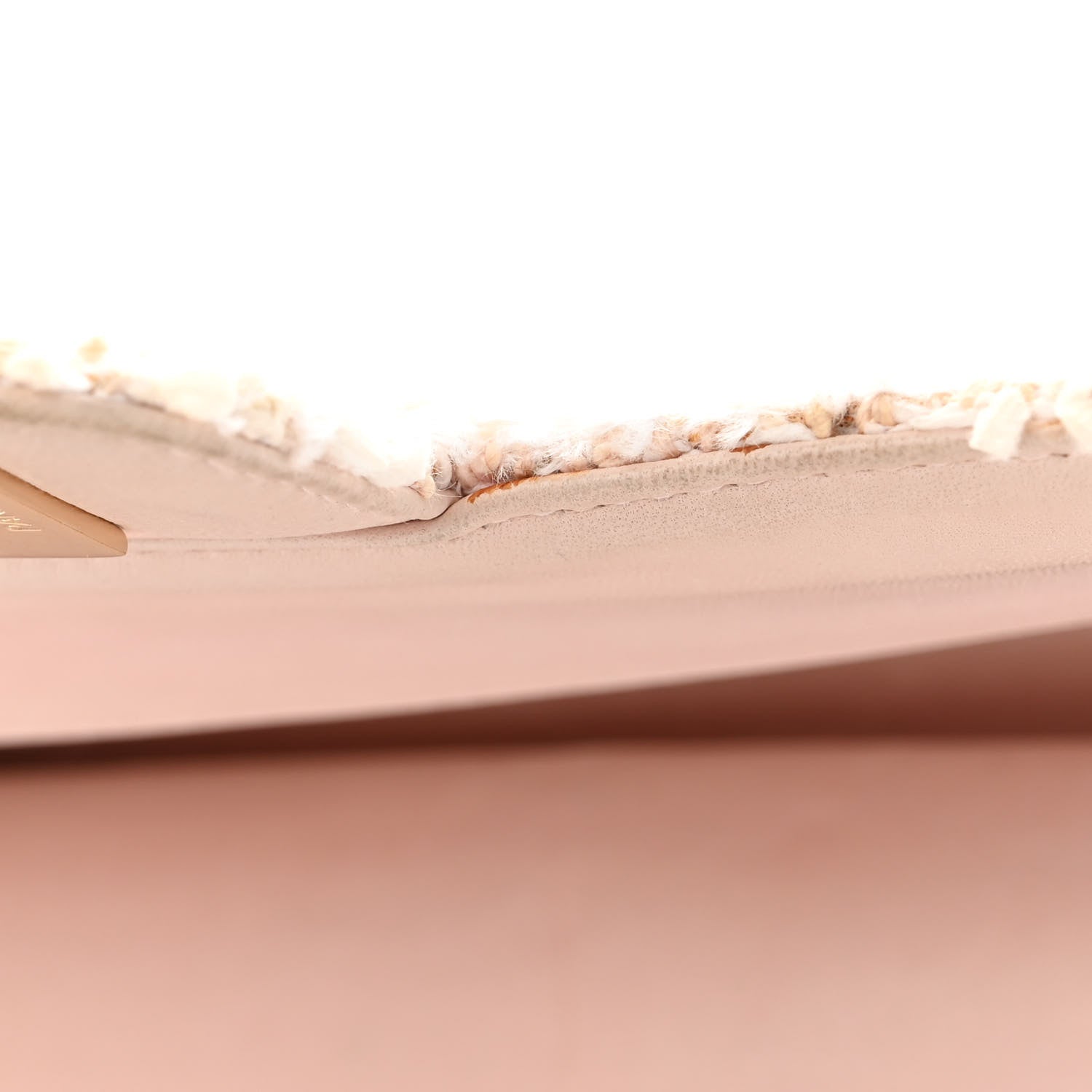Chanel Tweed Medium Double Flap Pink 14 of 18