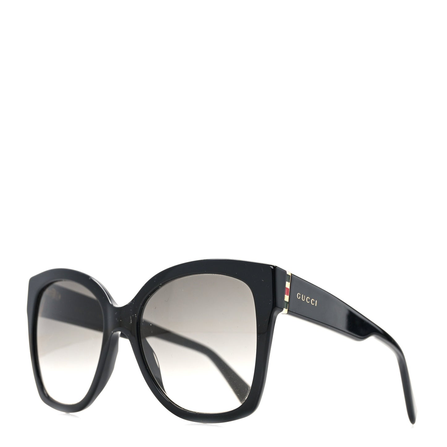 Acetate Square Frame Sunglasses GG0459S Black