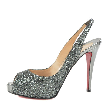 Christian Louboutin Glitter Hyper Prive 120 Pumps 39.5 1 of 7