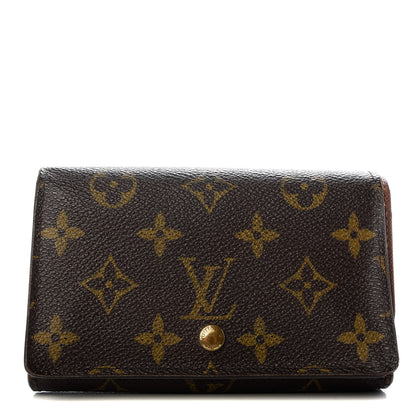 Louis Vuitton Monogram Porte-Monnaie Billets Tresor Wallet 1 of 7