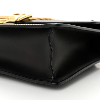 Gucci Calfskin Small Sylvie Shoulder Bag Black 10 of 10