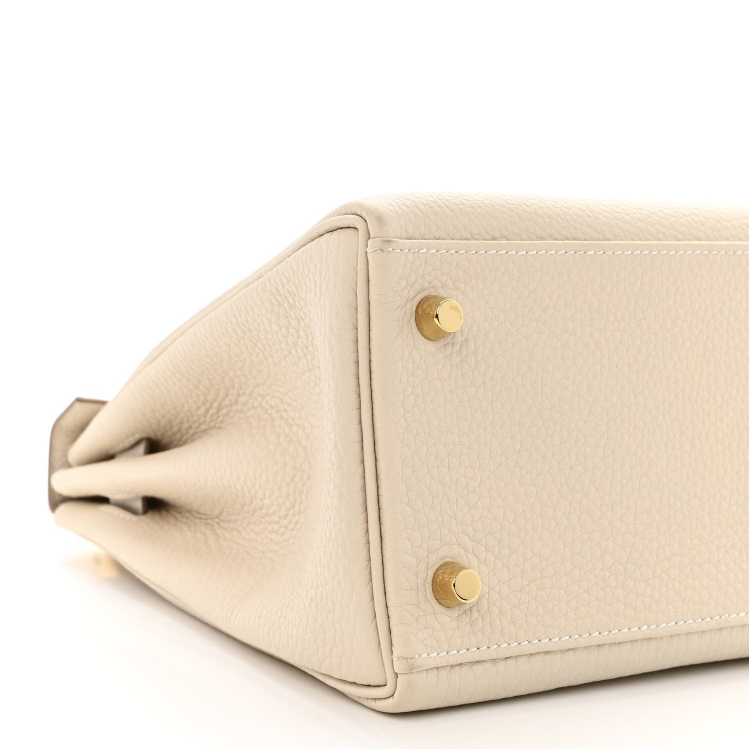 Hermes Togo Kelly Retourne 28 Craie 8 of 12