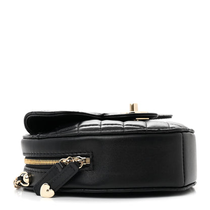 Chanel Lambskin Quilted CC In Love Heart Bag Black 4 of 10