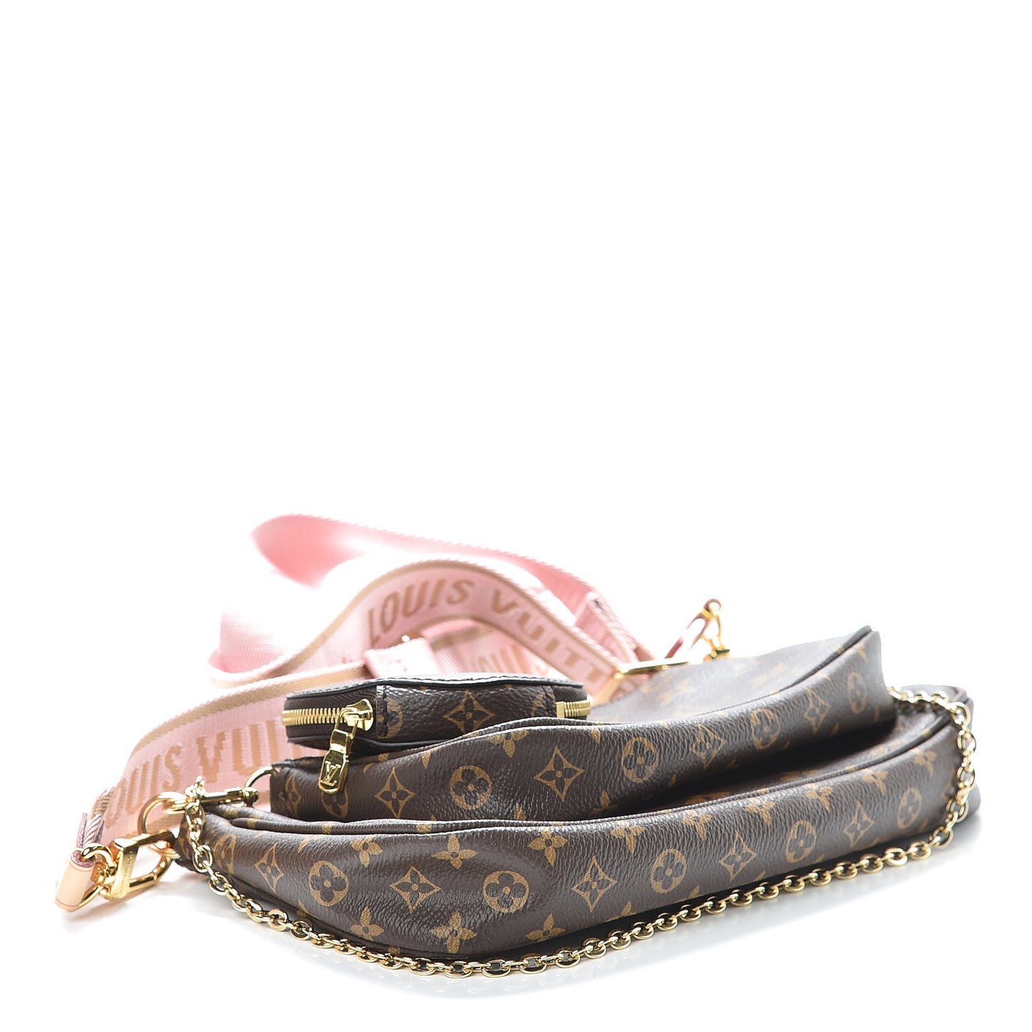Monogram Multi Pochette Accessories Rose Clair