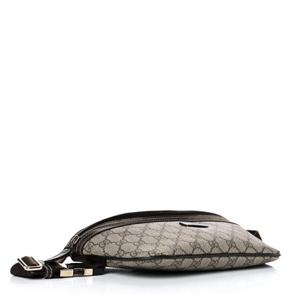 Gucci GG Supreme Monogram Belt Bag Dark Brown 4 of 13