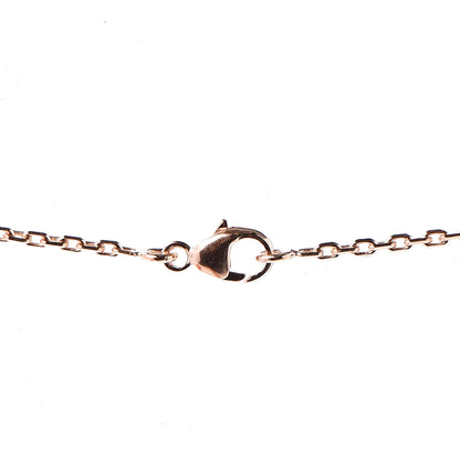 Hermes Lacquered Rose Gold Pop H Pendant Necklace Black 7 of 8
