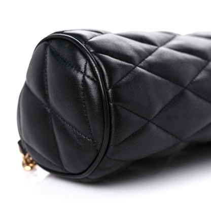 Saint Laurent Lambskin Monogram Mini Sade Tube Bag Black 8 of 10