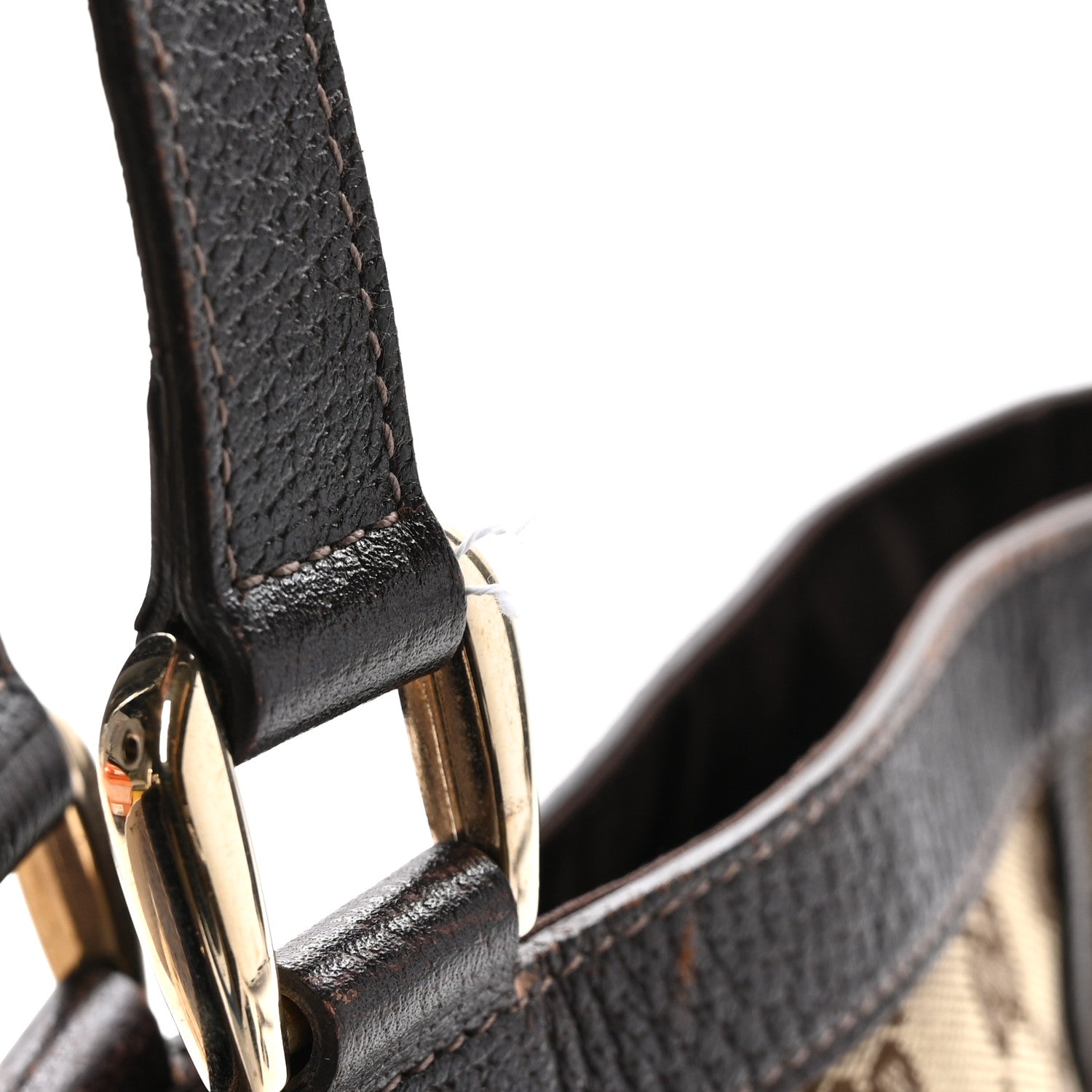 Gucci Monogram Large Abbey Tote Dark Brown 12 of 12