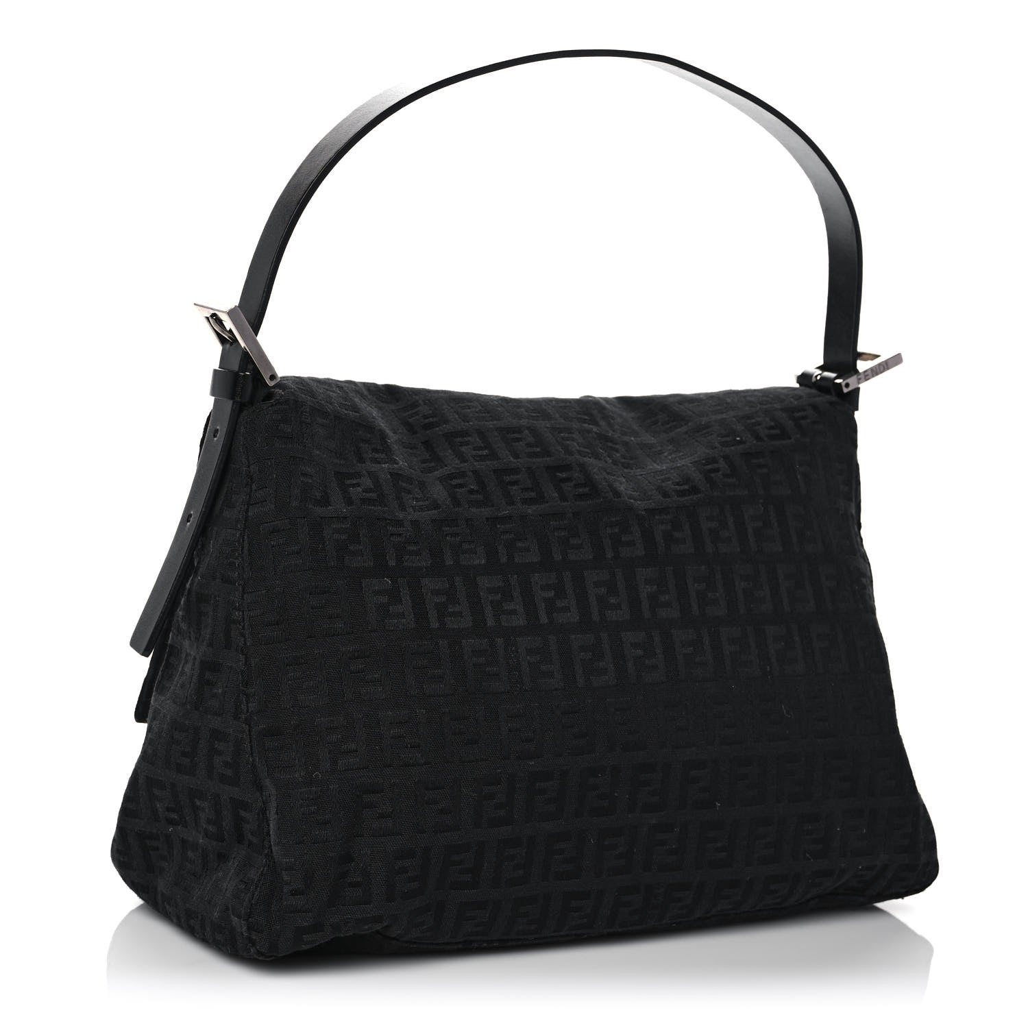 Fendi Zucchino Mama Baguette Black 3 of 10