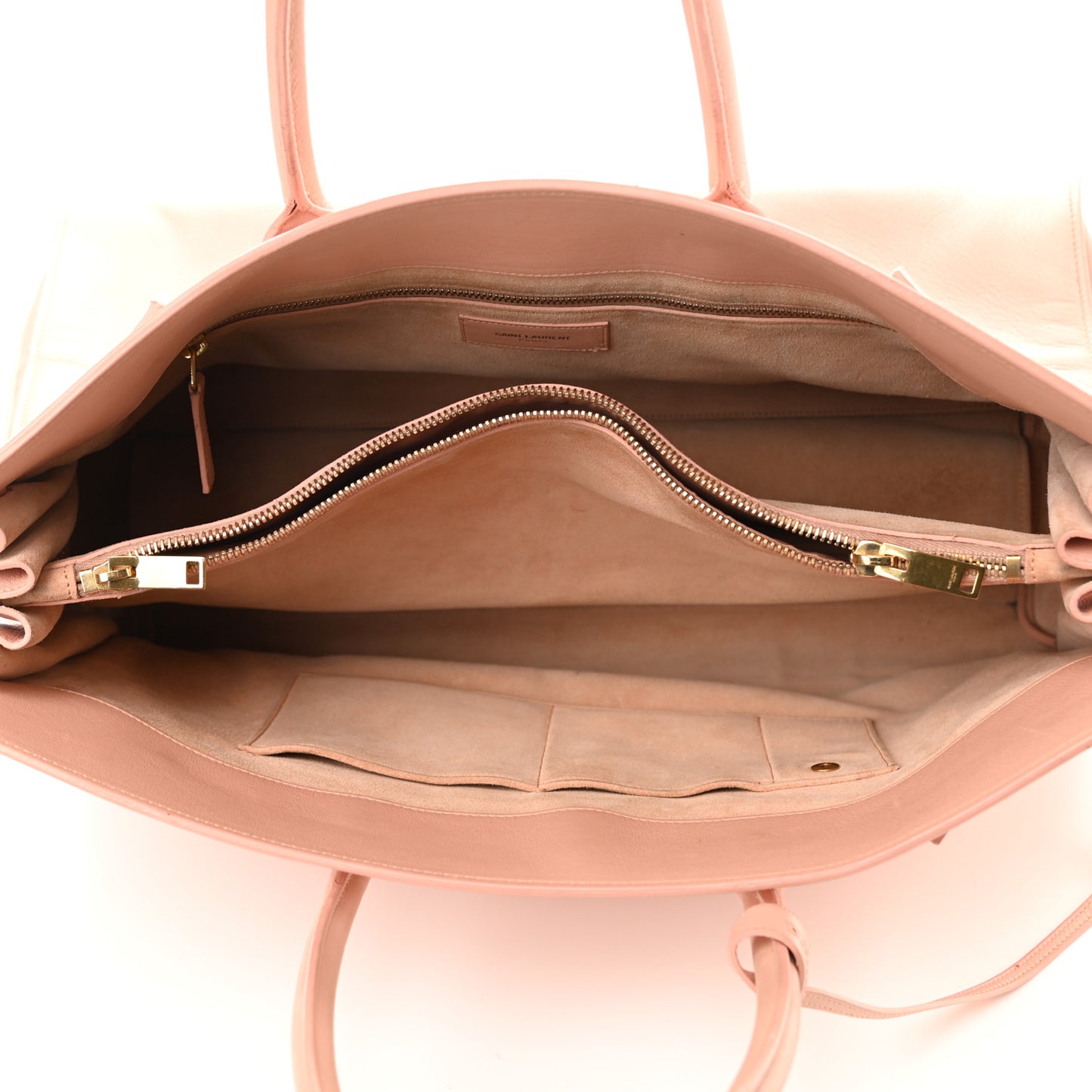 Calfskin Large Sac de Jour Carryall Nude Powder
