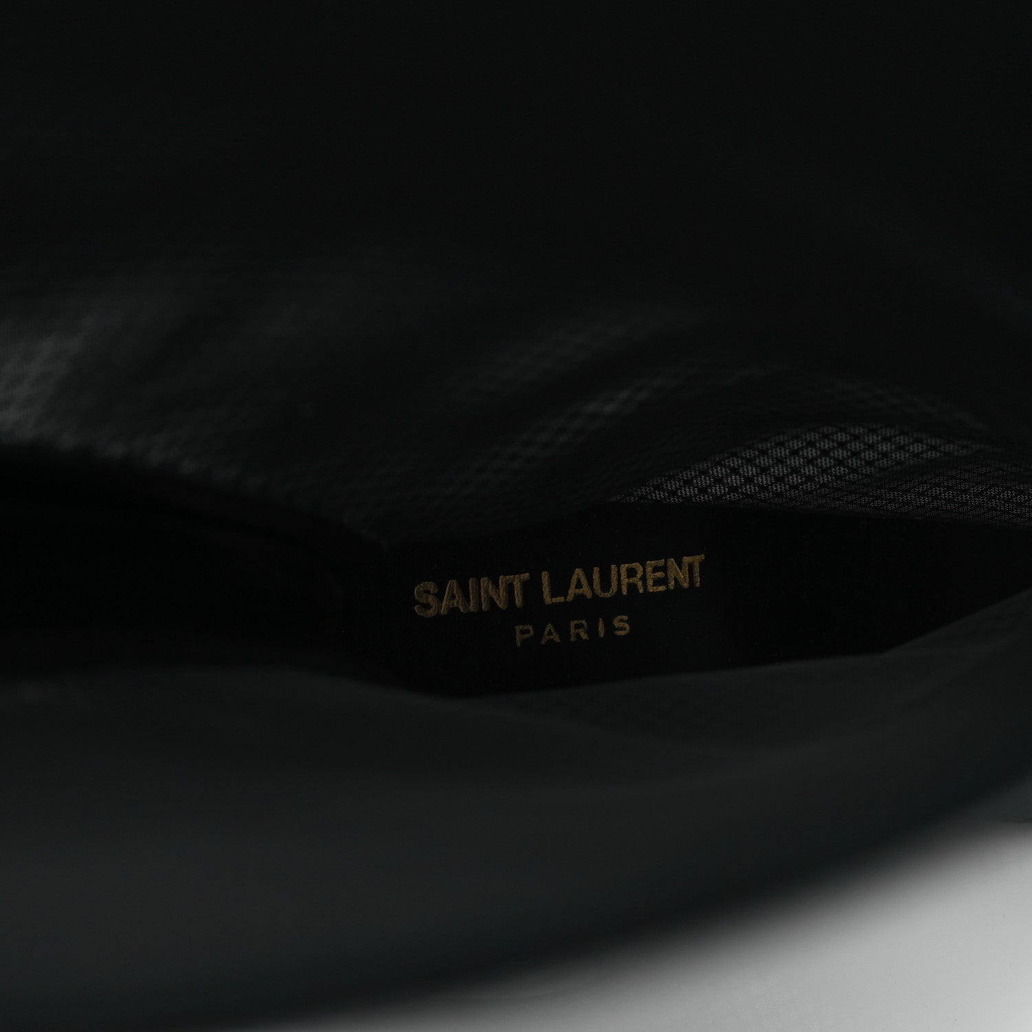 Saint Laurent Mesh Oxails Knee High Boots 40 Black 8 of 8
