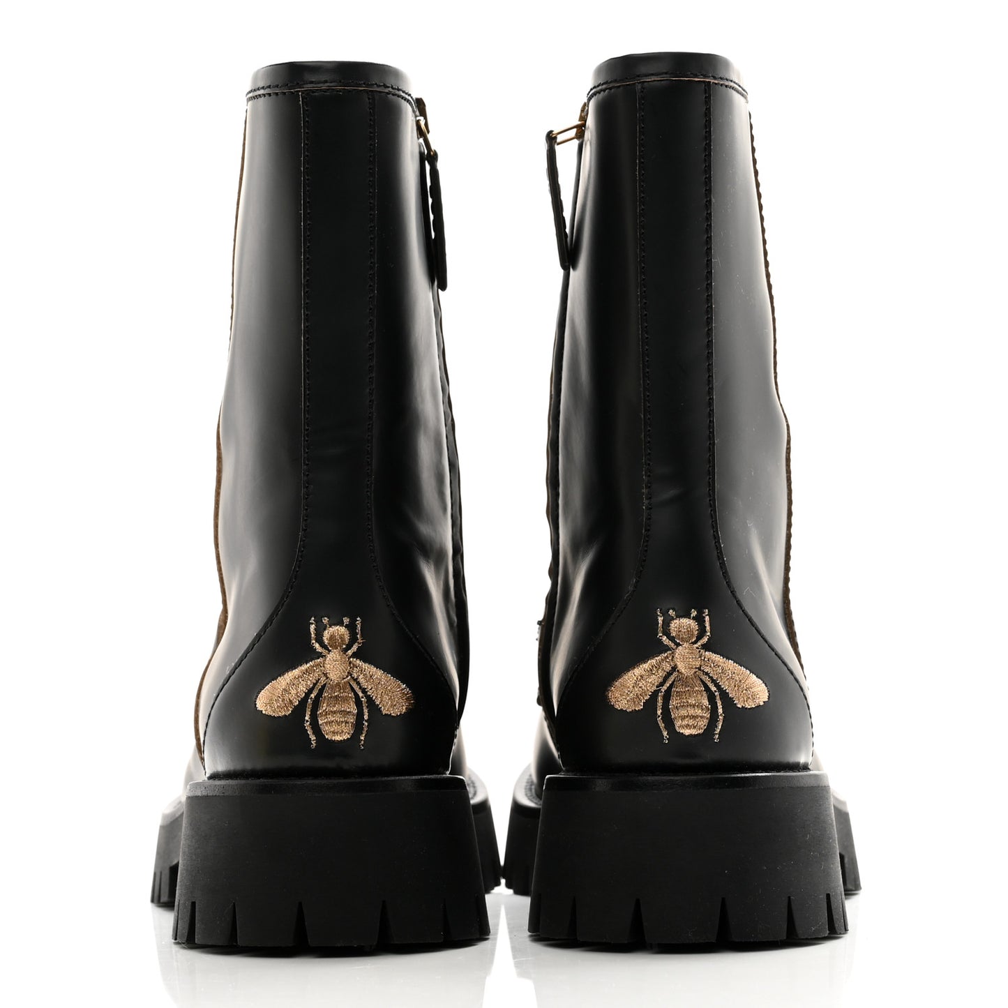Cordovan Lux Womens Harald Horsebit 25mm Platform Boots 37.5 Black