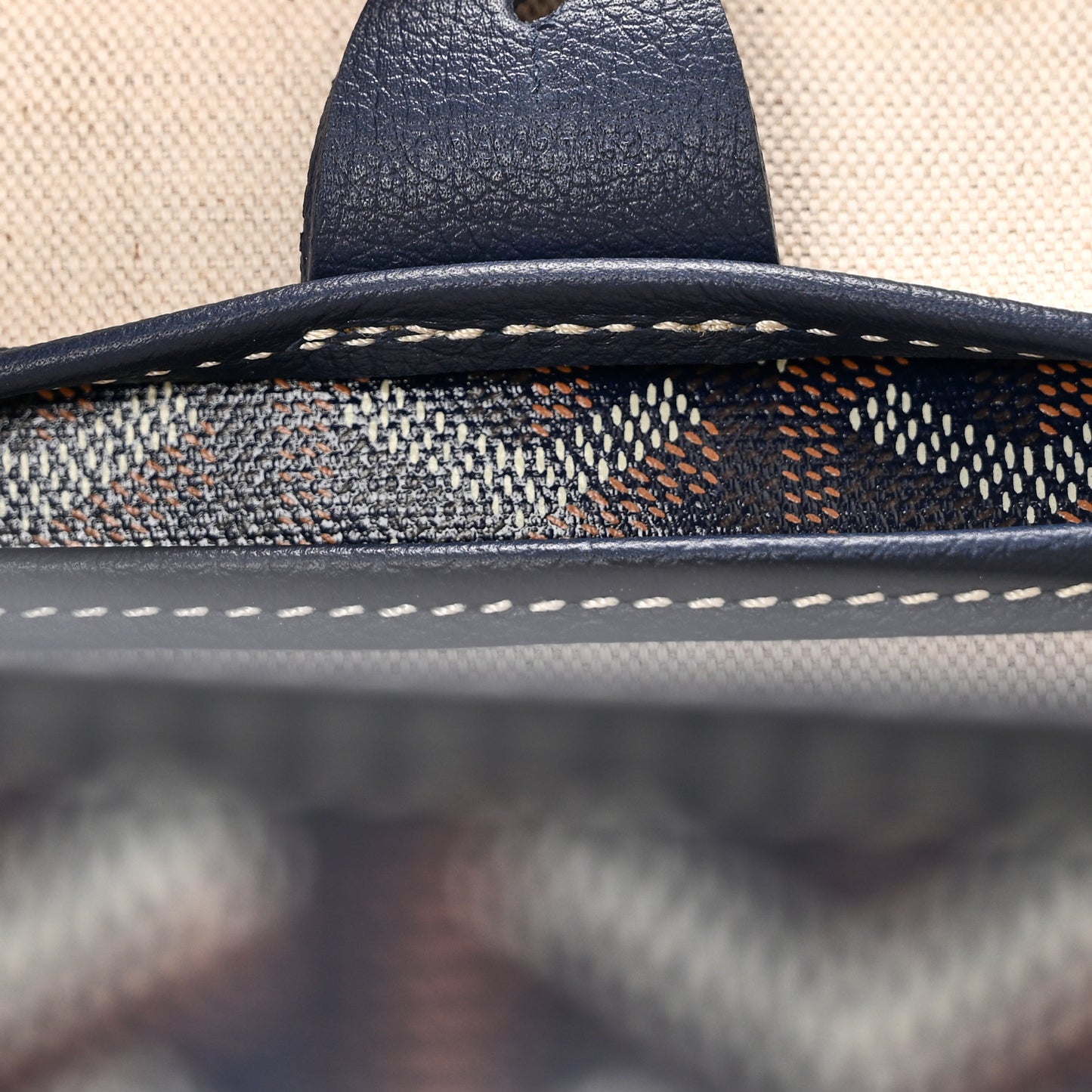 Goyardine Artois MM Navy