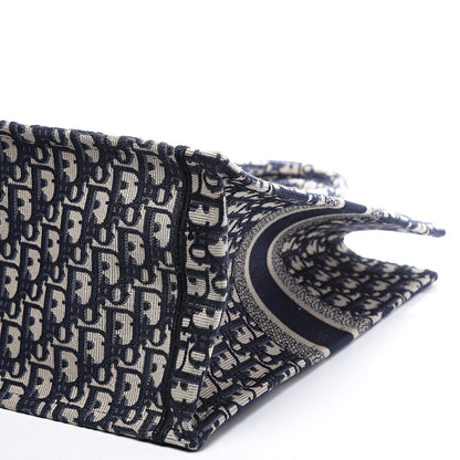 Christian Dior Oblique Book Tote Blue Multicolor 8 of 10