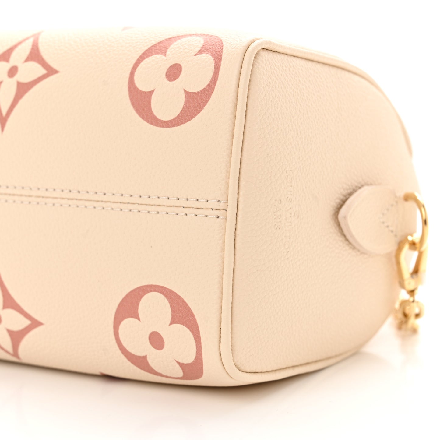 Empreinte Monogram Giant Speedy Bandouliere 20 Creme Rose Trianon
