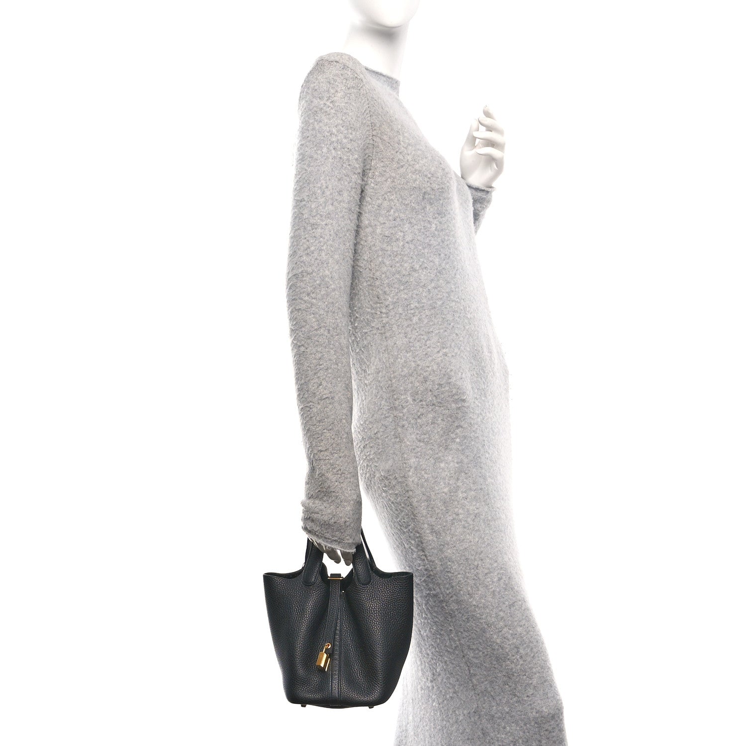 Hermes Taurillon Clemence Picotin Lock 18 PM Black 2 of 13