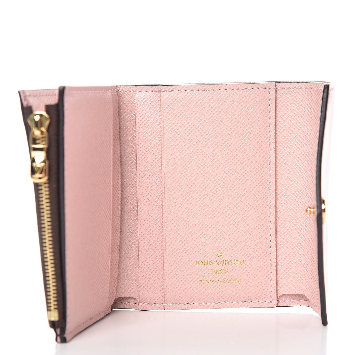 Monogram Zoe Wallet Rose Ballerine