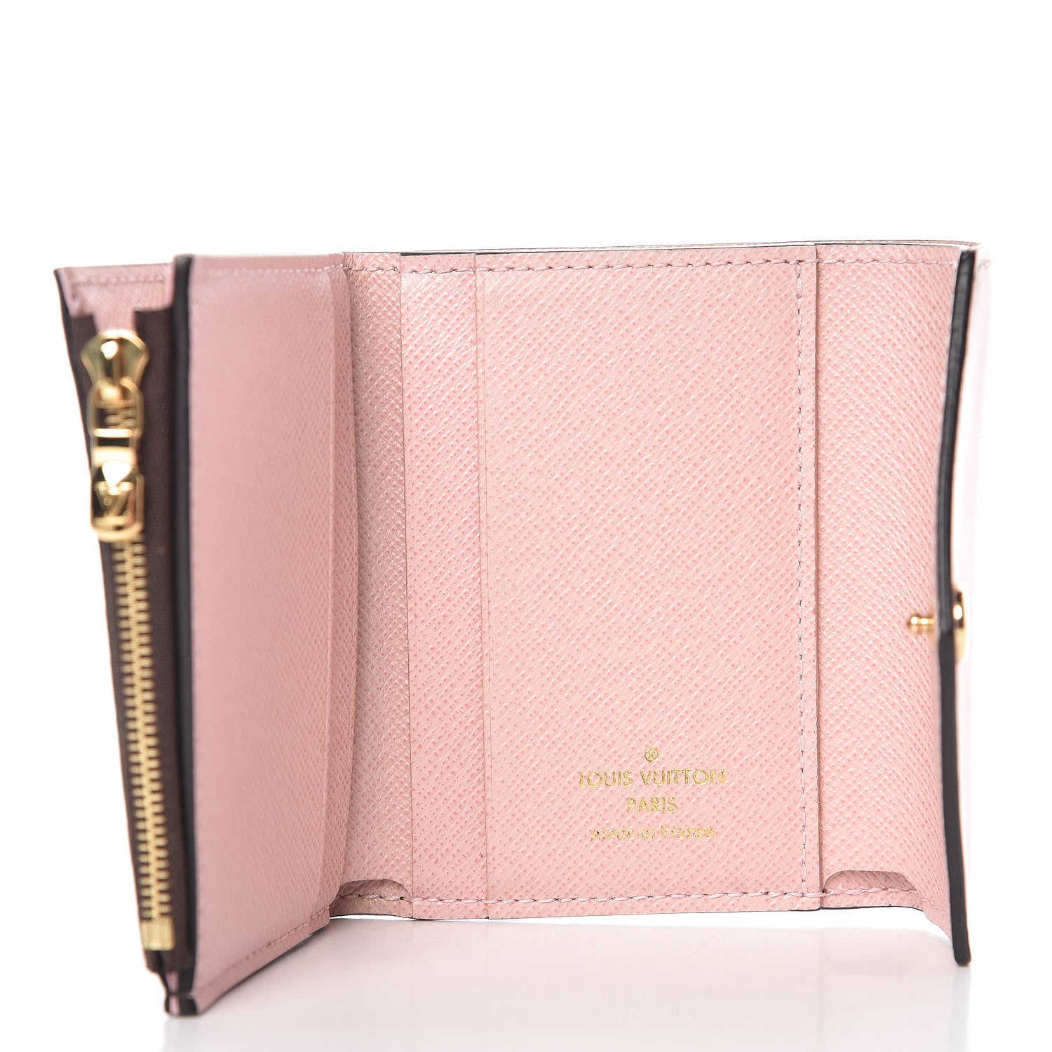 Louis Vuitton Monogram Zoe Wallet Rose Ballerine 5 of 12