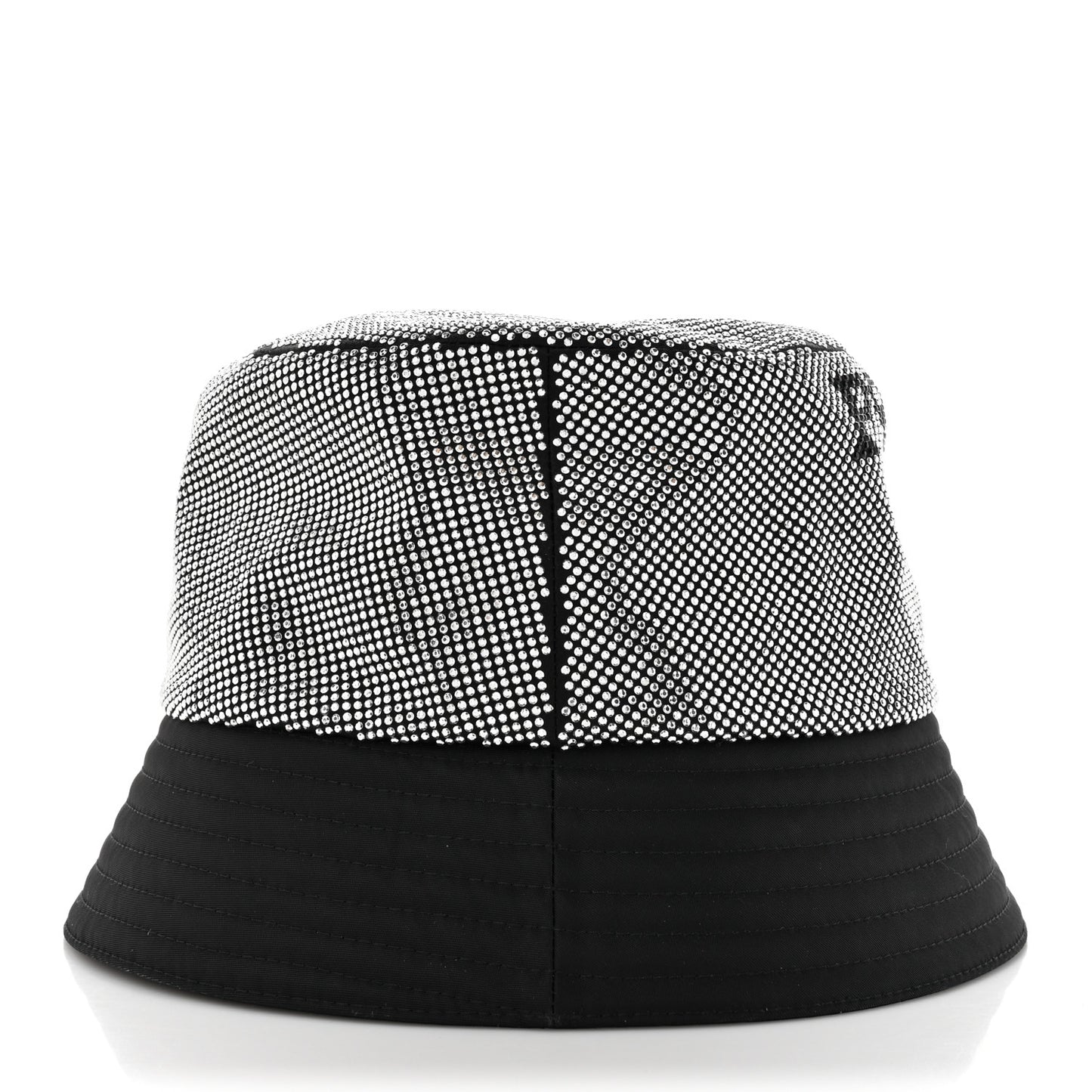 Crystal Tessuto Bucket Hat L Black Acciaio