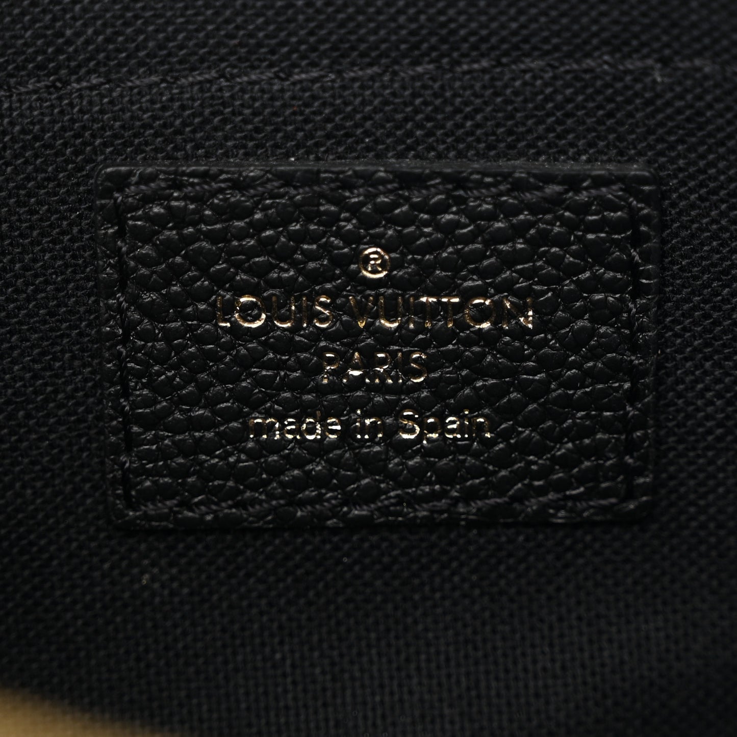 Monogram Pallas Clutch Black