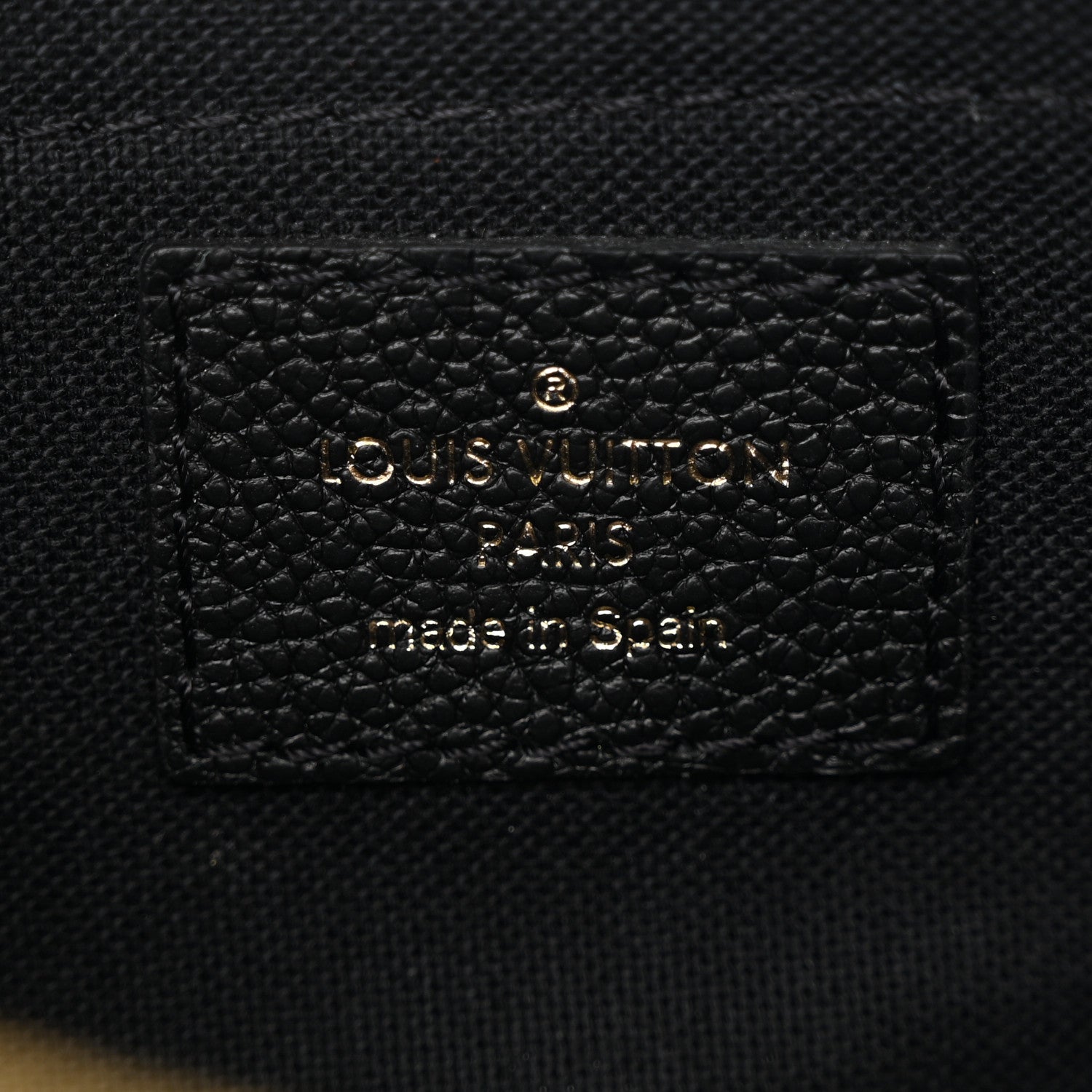 Louis Vuitton Monogram Pallas Clutch Black 6 of 9