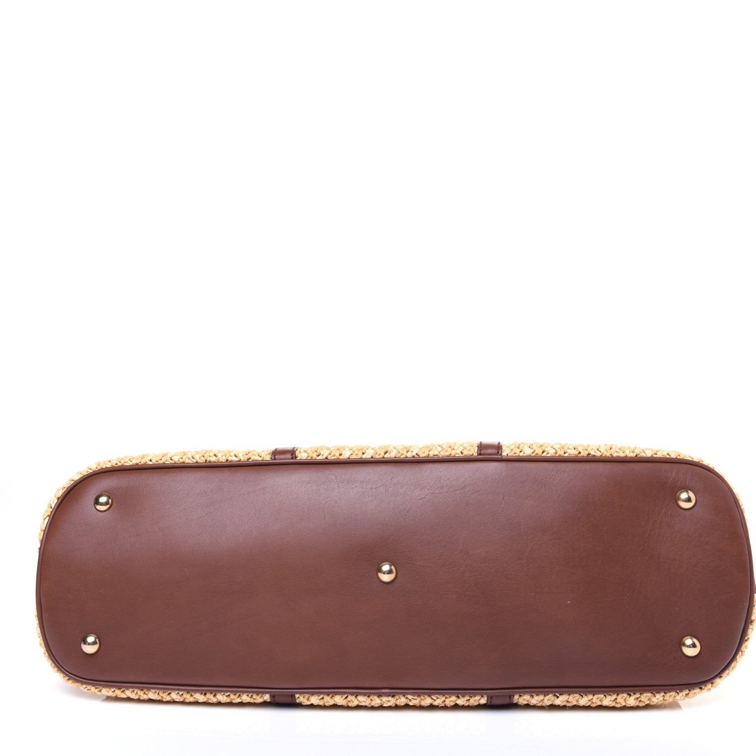 Saint Laurent Raffia Large Muse Brown 10 of 14