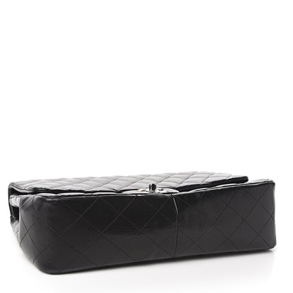 Chanel Lambskin Quilted Jumbo Single Flap Black 3 of 10