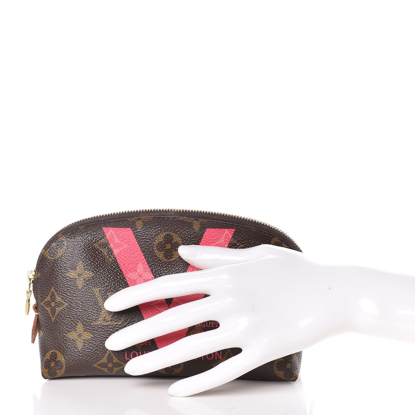 Monogram V Cosmetic Pouch Grenade