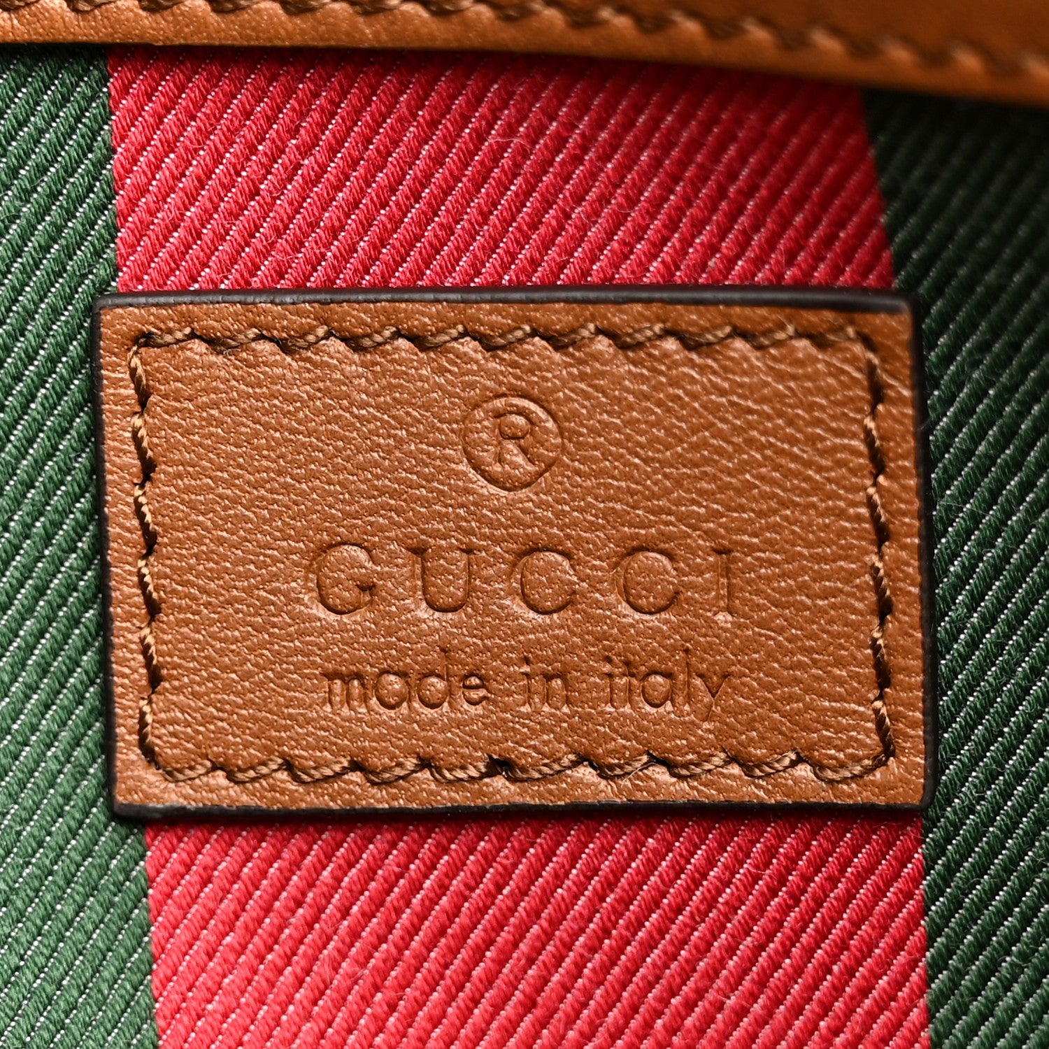 Gucci GG Icon Monogram Padlock Shoulder Bag Beige Dark Brown 6 of 10