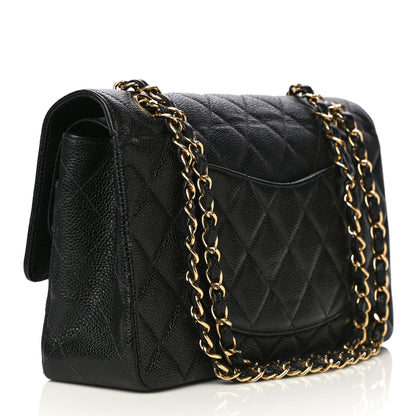 Chanel Caviar Quilted Small Double Flap Black 3 of 19